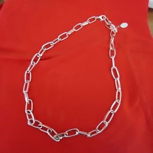 Women's paperclip necklace